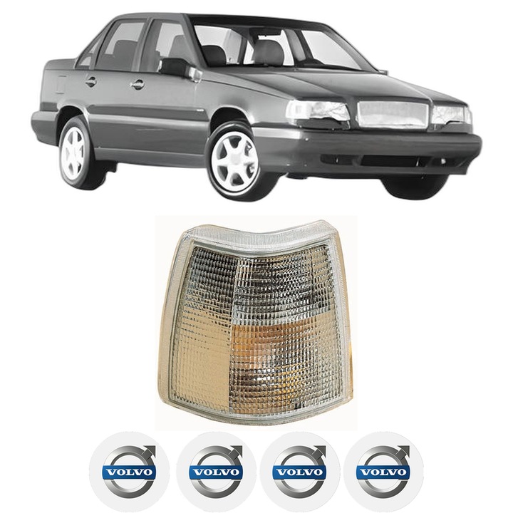 Semnalizator Fata Stanga VOLVO 850 (854) din 1991-1997, Auto, Depo, 4 Stickere auto cu VOLVO
