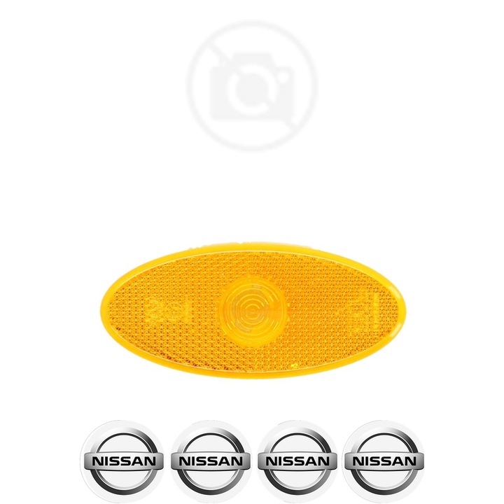 Lumina de clarificare Partea Dreapta / Stanga NISSAN NV400 din 2011, Auto, Blic, 4 Stickere auto cu NISSAN