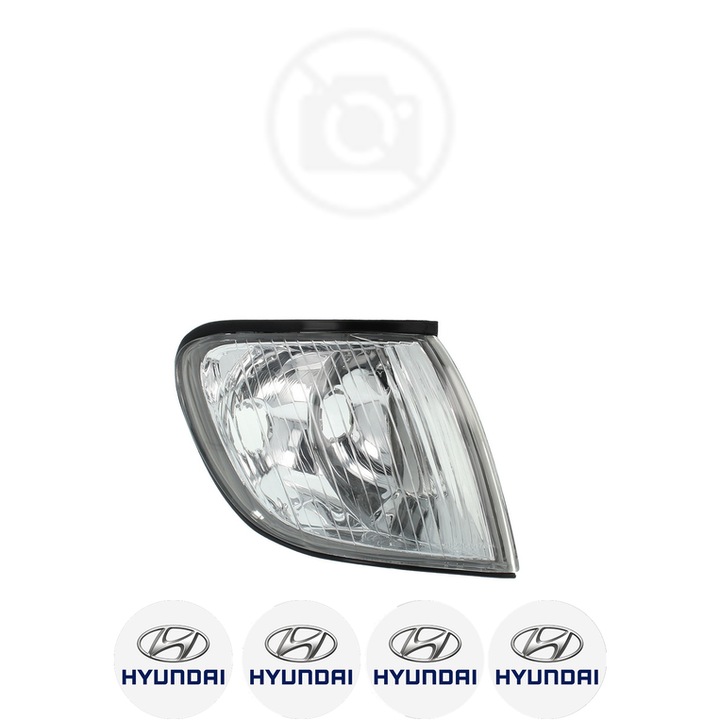 Semnalizator Fata Dreapta HYUNDAI H-1 / STAREX din 1997-2004, Auto, Depo, 4 Stickere auto cu HYUNDAI