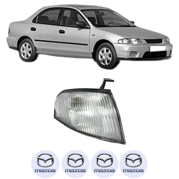 Semnalizator Fata Dreapta MAZDA 323 S V (BA) din 1994-1998, Auto, Depo, 4 Stickere auto cu MAZDA