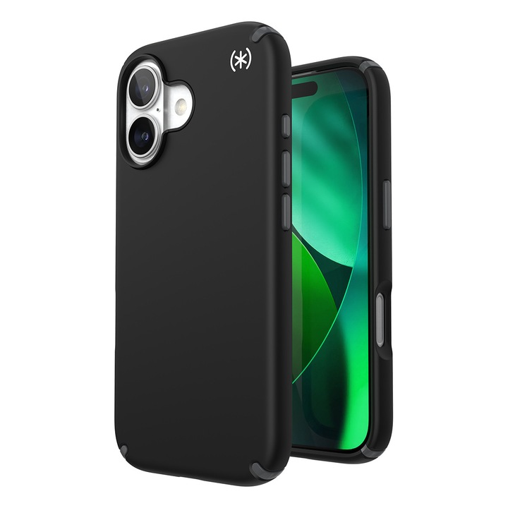 Защитен калъф Speck - Presidio Pro, За iPhone 17, MagSafe, Устойчив при изпускане, Черен