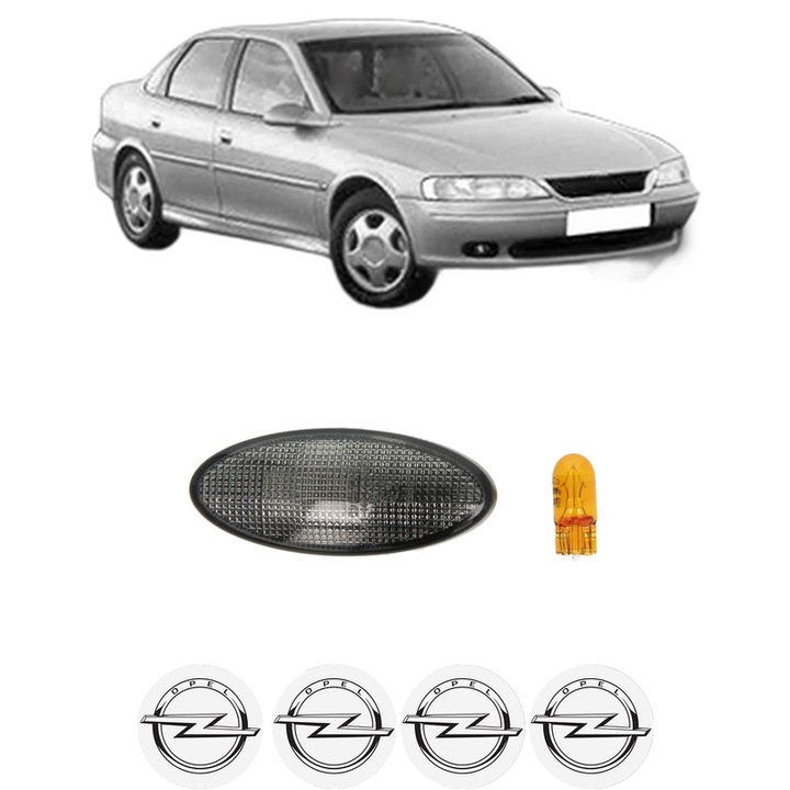 Semnalizator Partea Dreapta / Stanga OPEL VECTRA B (J96) din 1995-2002, Auto, Depo, 4 Stickere auto cu OPEL
