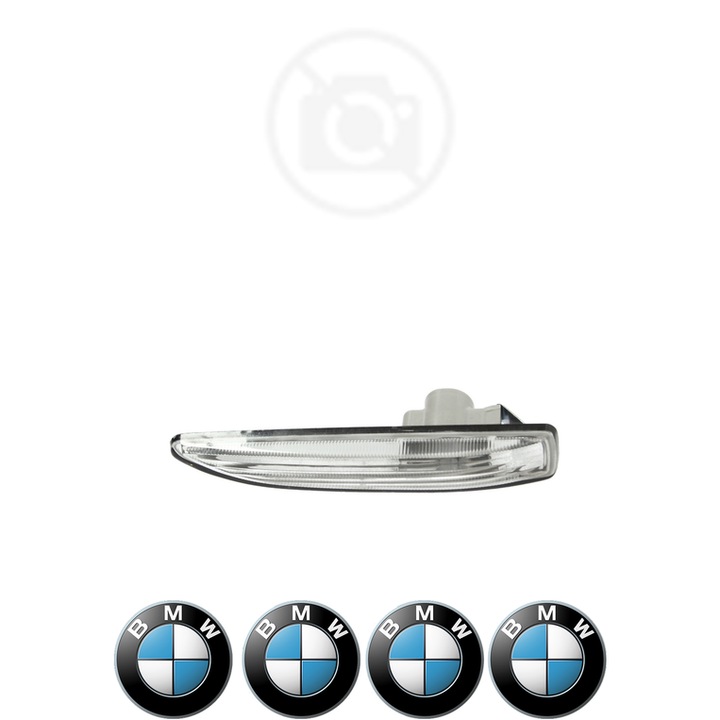 Semnalizator Fata Stanga BMW Seria 7 din 1986-2009, Auto, Depo, 4 Stickere auto cu BMW Seria