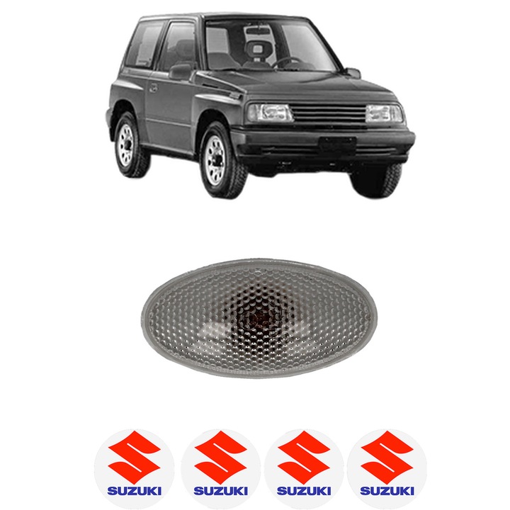 Semnalizator Partea Dreapta / Stanga SUZUKI VITARA (ET, TA, TD) din 1988, Auto, Depo, 4 Stickere auto cu SUZUKI