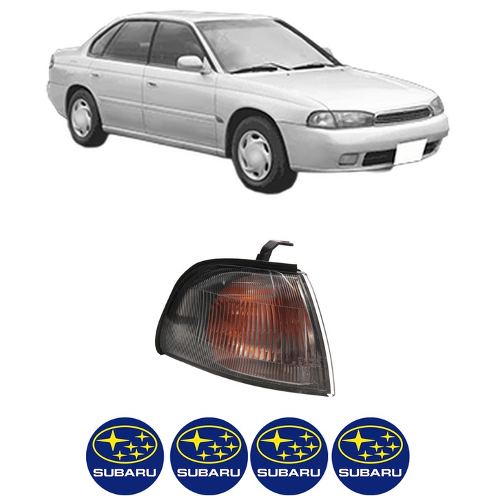 Semnalizator Fata Dreapta SUBARU LEGACY II (BD) din 1994-1999, Auto, Depo, 4 Stickere auto cu SUBARU