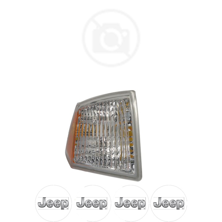 Semnalizator Fata Dreapta JEEP COMPASS din 2006-2022, Auto, Depo, 4 Stickere auto cu JEEP