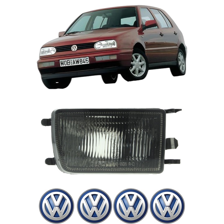 Semnalizator Fata Dreapta Volkswagen GOLF III Van (1H1) din 1991-1997, Auto, Depo, 4 Stickere auto cu Volkswagen