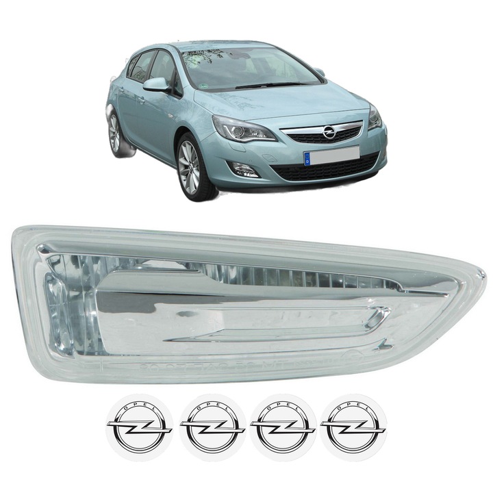 Semnalizator Partea Dreapta OPEL ASTRA J (P10) din 2009-2015, Auto, Depo, 4 Stickere auto cu OPEL