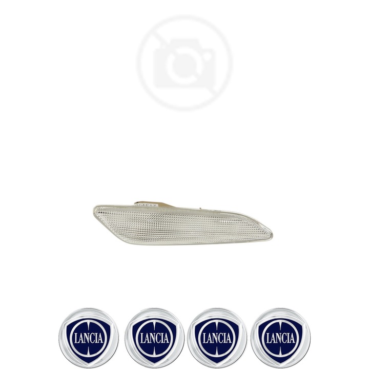 Semnalizator Partea Stanga LANCIA DELTA din 2008-2014, Auto, Depo, 4 Stickere auto cu LANCIA