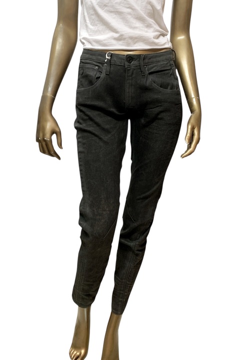 Blugi de damă G-Star RAW Arc 3D Low Boyfriend 2780955 90-41, Slander Black Superstretch, W25-L32, Gri închis