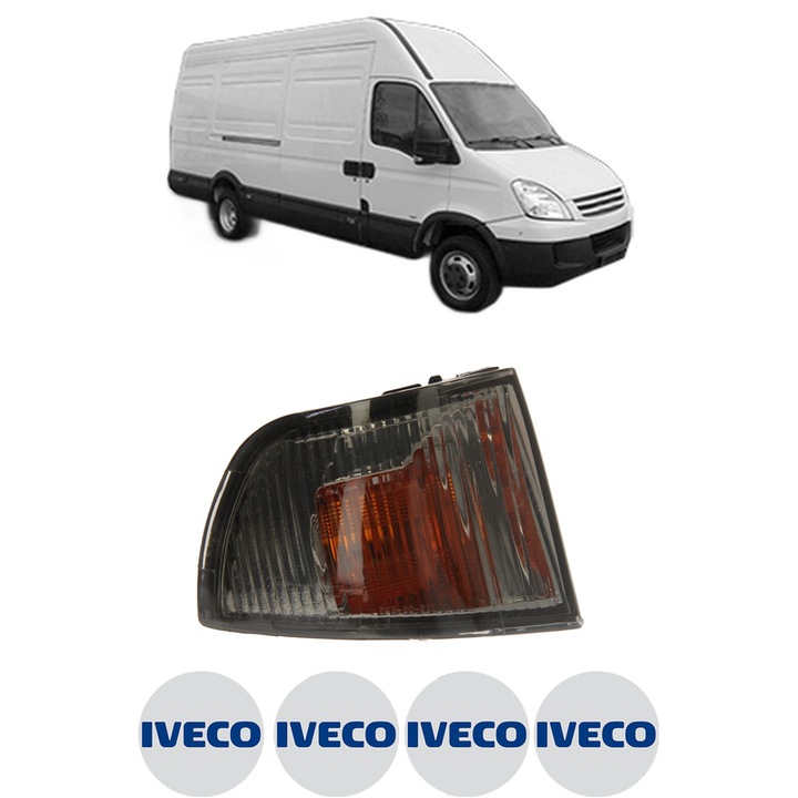 Indicator oglinda Partea Dreapta IVECO DAILY IV Van din 2006-2012, Auto, Blic, 4 Stickere auto cu IVECO