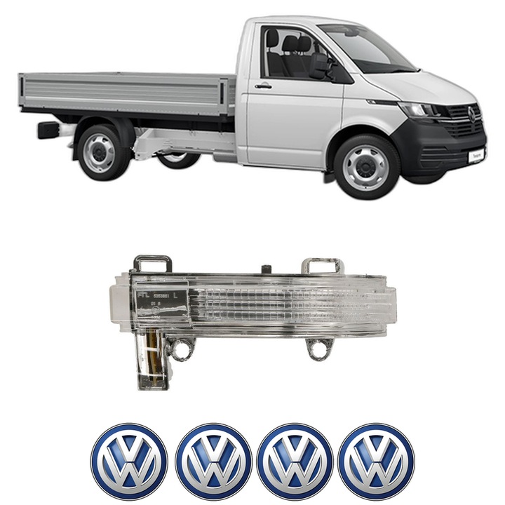 Semnalizator Partea Stanga Volkswagen CRAFTER Platform/Chassis (SZ_) din 2016-2024, Auto, Blic, 4 Stickere auto cu Volkswagen