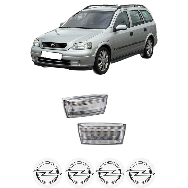 Semnalizator Partea Stanga / Dreapta OPEL ASTRA H Estate Van (L70) din 2004-2014, Auto, Blic, 4 Stickere auto cu OPEL