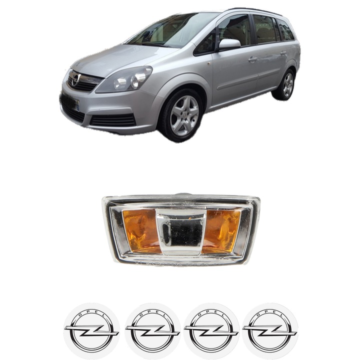 Semnalizator Partea Stanga OPEL ZAFIRA B Box Body/MPV (A05) din 2005-2015, Auto, Blic, 4 Stickere auto cu OPEL