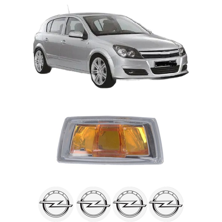 Semnalizator Partea Stanga OPEL ASTRA H (A04) din 2004-2014, Auto, Blic, 4 Stickere auto cu OPEL