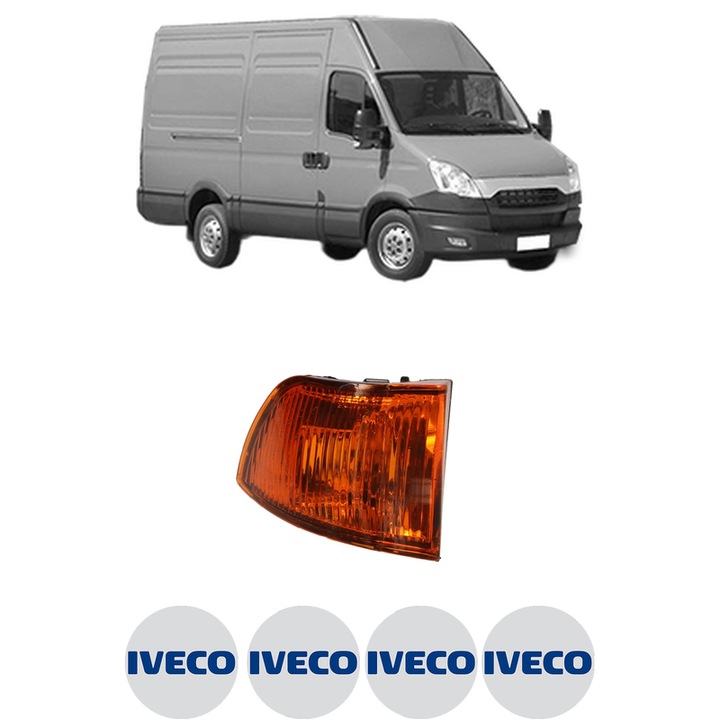 Indicator oglinda Partea Dreapta IVECO DAILY V Van din 2011-2014, Auto, Blic, 4 Stickere auto cu IVECO