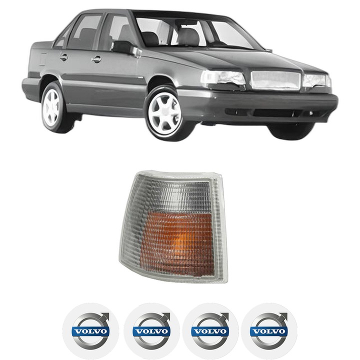 Semnalizator Fata Dreapta VOLVO 850 (854) din 1991-1997, Auto, Depo, 4 Stickere auto cu VOLVO