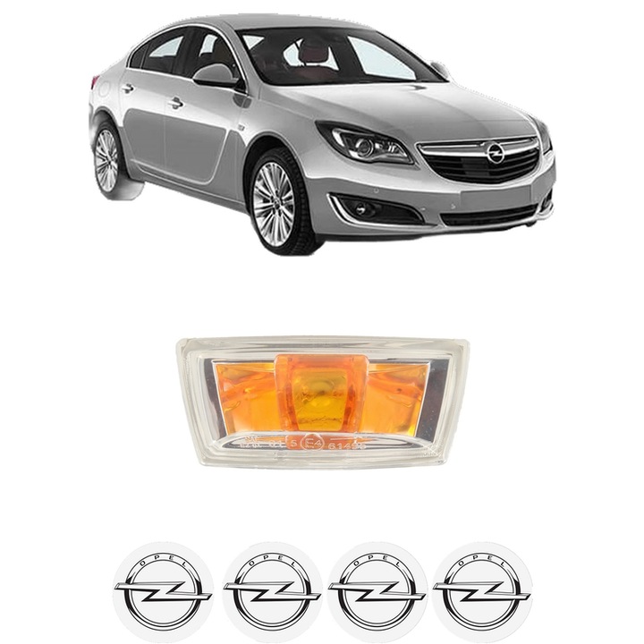 Semnalizator Partea Dreapta OPEL INSIGNIA A (G09) din 2008-2017, Auto, Depo, 4 Stickere auto cu OPEL