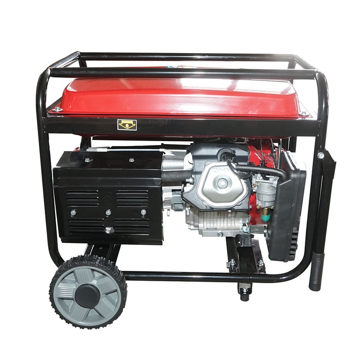 Generator electric pe benzina cu ATS 7KW/220V, motor 18CP, pornire electrica/manuala Breckner Germany