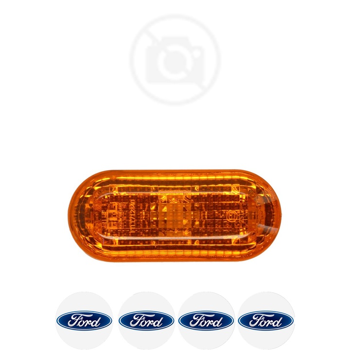 Semnalizator Partea Dreapta / Stanga FORD FIESTA din 1989-2021, Auto, Blic, 4 Stickere auto cu FORD