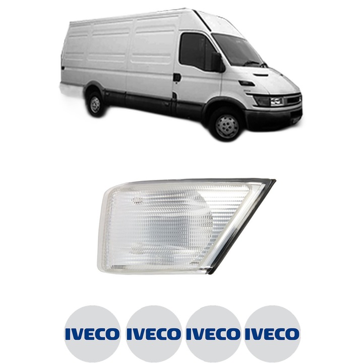 Far Fata Stanga IVECO DAILY III Van din 1999-2007, Auto, Depo, 4 Stickere auto cu IVECO