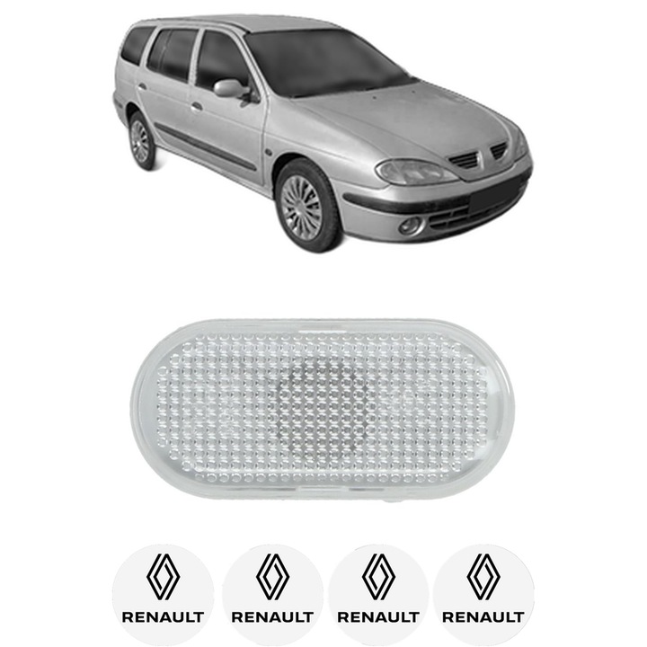 Semnalizator Partea Dreapta / Stanga RENAULT Megane I Kombi van (KA_) din 2000-2003, Auto, Blic, 4 Stickere auto cu RENAULT