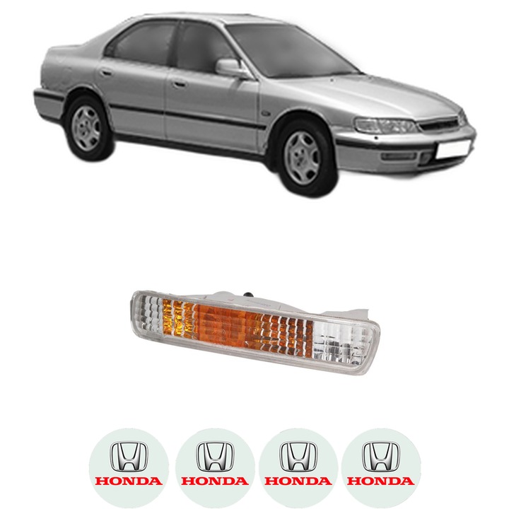 Semnalizator Fata Dreapta HONDA ACCORD V (CE, CF_, CD) din 1996-1998, Auto, Depo, 4 Stickere auto cu HONDA
