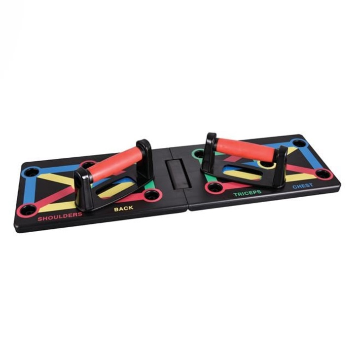 Manere pentru flotari 64×2×18 cm – Placa push-up antiderapanta, ergonomic, pentru antrenament acasa