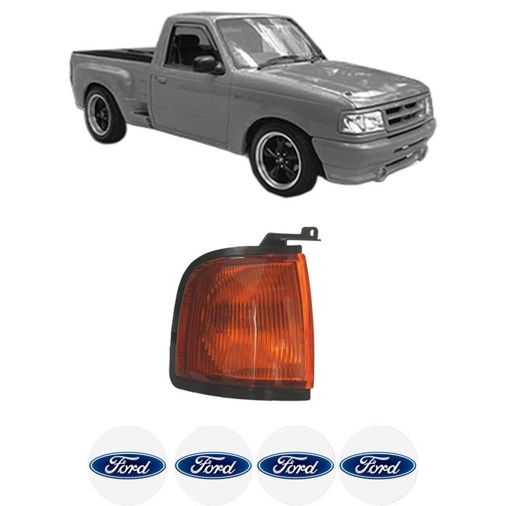 Semnalizator Fata Dreapta ford RANGER din 1999-2006, Auto, Depo, 4 Stickere auto cu ford
