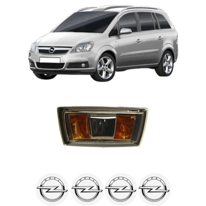 Semnalizator Partea Dreapta OPEL ZAFIRA / ZAFIRA FAMILY B (A05) din 2005-2015, Auto, Depo, 4 Stickere auto cu OPEL