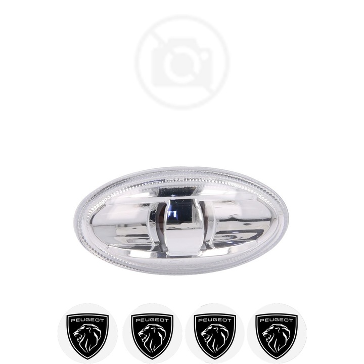 Semnalizator Partea Dreapta / Stanga PEUGEOT 307 din 2000-2012, Auto, Blic, 4 Stickere auto cu PEUGEOT