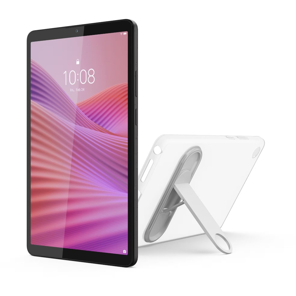 Tableta Lenovo Tab One, 8.7", Octa-Core, 4GB RAM, 64GB, Wi-Fi, Luna Grey + Clear Case