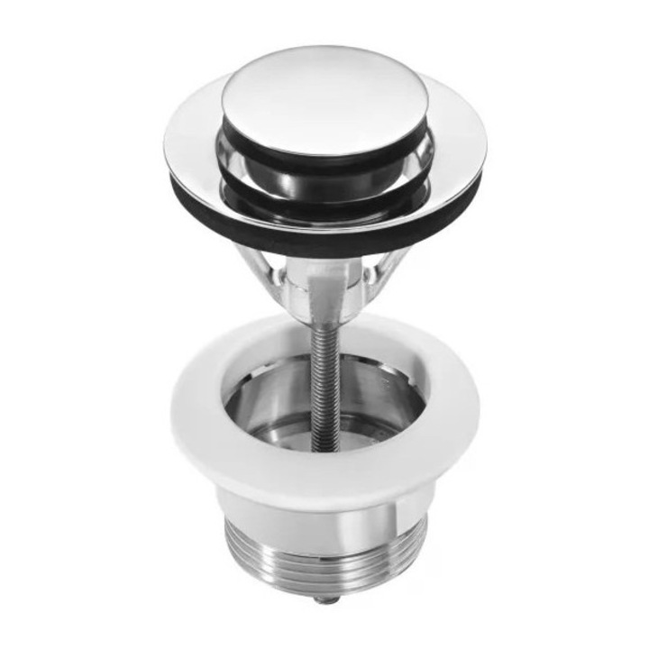 Ventil lavoar Roca A505400900, universal, push to open, Crom