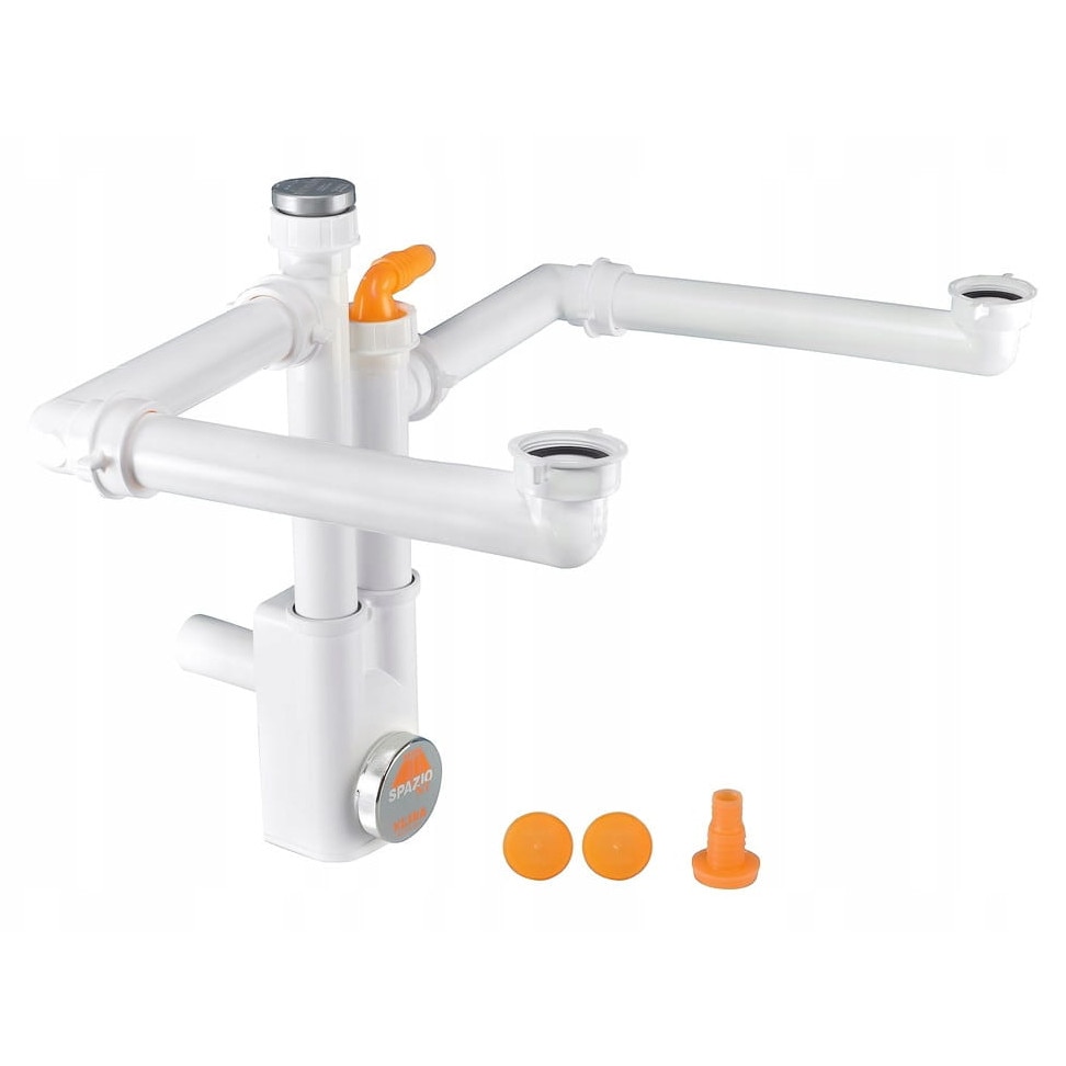 Sifon Franke Spazio F/1275 0330623, pentru chiuveta cu 2 cuve