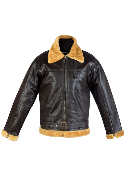 Jacheta RAF pilot din piele naturala pentru barbati Maro, Maro