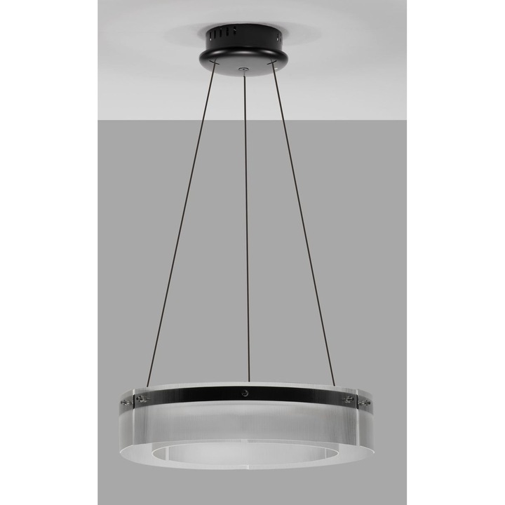 Полилей Нова Луче, метал и стъкло, 550x1800мм, 37W, 3000K