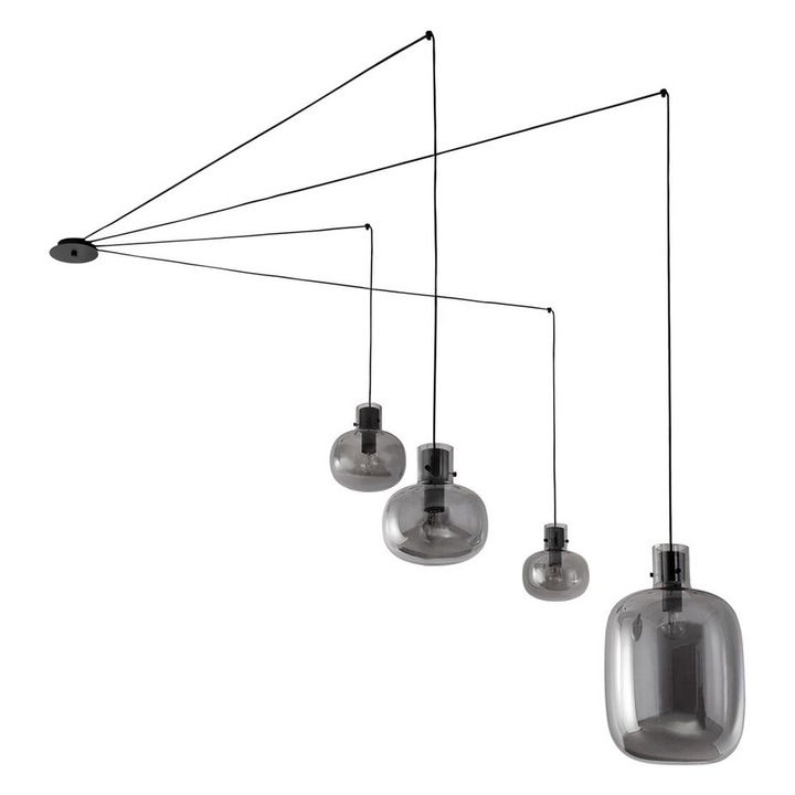 Полилей Нова Луче Чинция, метал и стъкло, 120x240см, цокъл E27