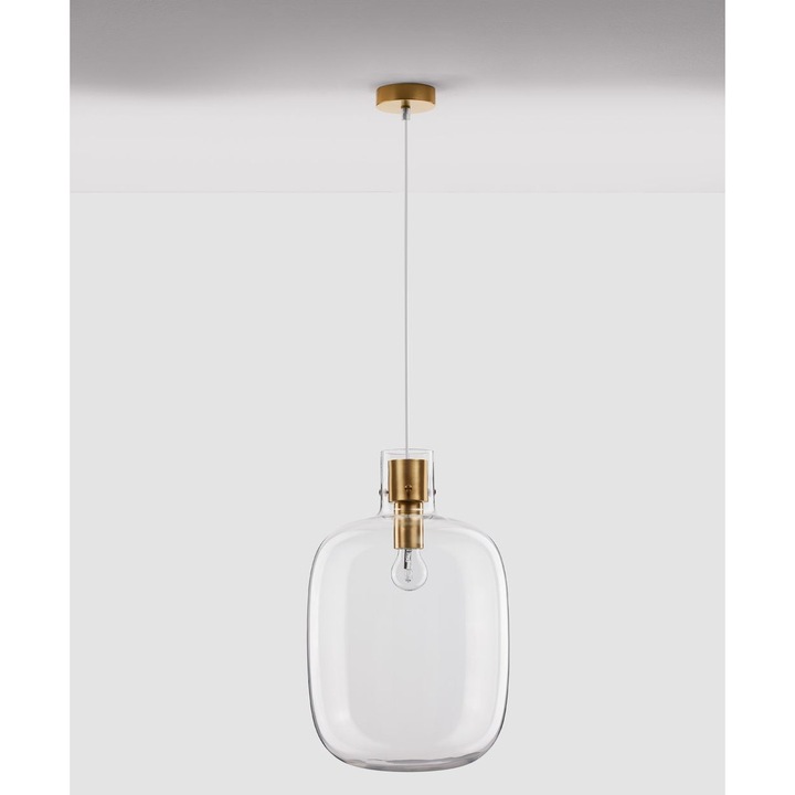 Полилей Nova Luce Cinzia, метал и стъкло, 300 мм x 1980 мм, E27