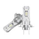 Set 2 db H7 LED Izzó, H7 LED Izzó, 120W, 12000LM, 6500K Fehér Hőmérséklet, 12V, H7 LED Izzó Mini Plug & Play Dizájnnal, 360°-os Szöggel és Vízállósággal, Hosszú Élettartam