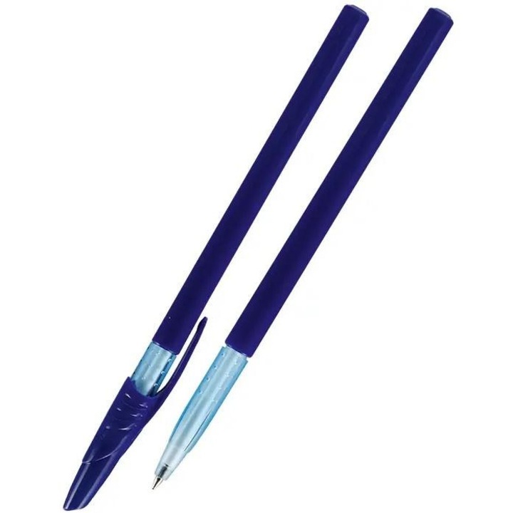 Pixuri Grand, model GR-2033, 0,7mm, culoare albastra, set 24 buc