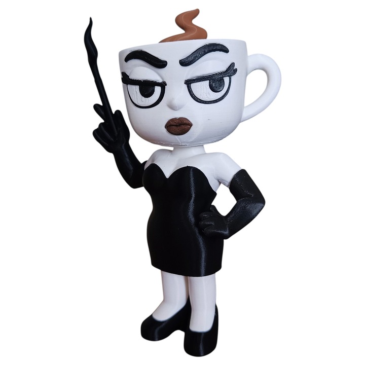 Figurina Espressona Signora, 15 cm, multicolor, articulată, pentru băieți, fete