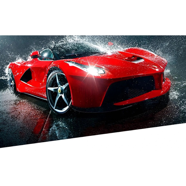 Prosop de plaja, Excellent, LaFerrari, extra moale, multicolor, 80x160 cm