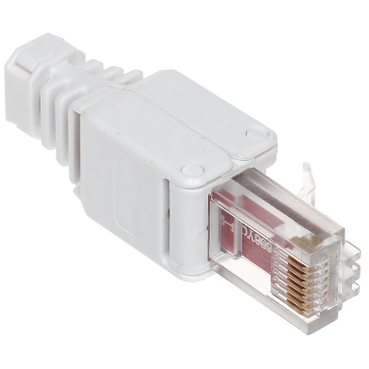 RJ45 Cat6 8P8C конектор - бърз конектор чрез натискане (без инструменти)