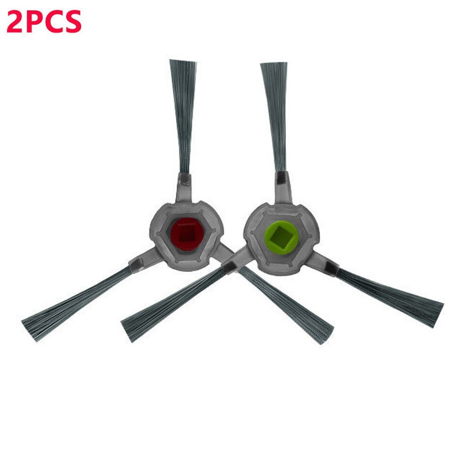 ZRF Kit Accessori Per Robot Aspirapolvere U2: 6 Spazzole Laterali E 6 Filtri HEPA
