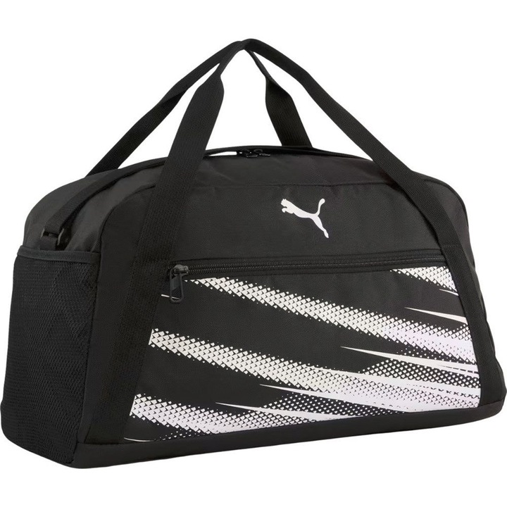 Puma Attacanto sporttáska, fehér, 49x25x24cm, 29.4l