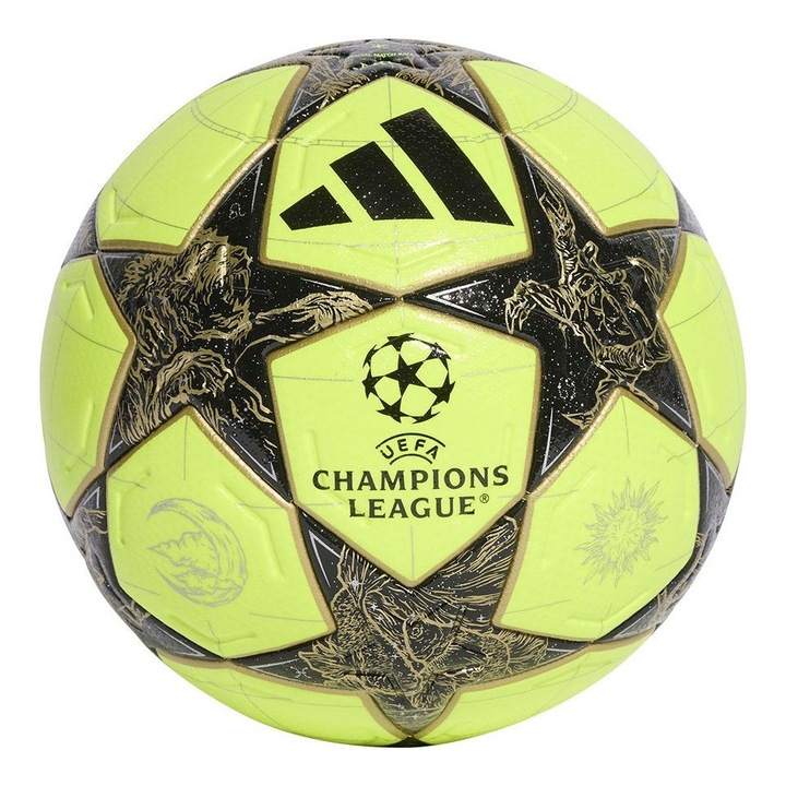 Футболна топка Adidas UCL Pro, черна, зимна версия, FIFA Quality Pro