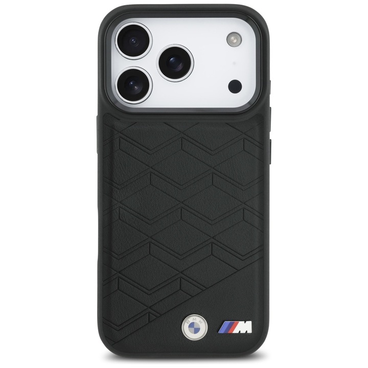 BMW M Shape Logo MagSafe tok iPhone 17 Pro készülékhez fekete