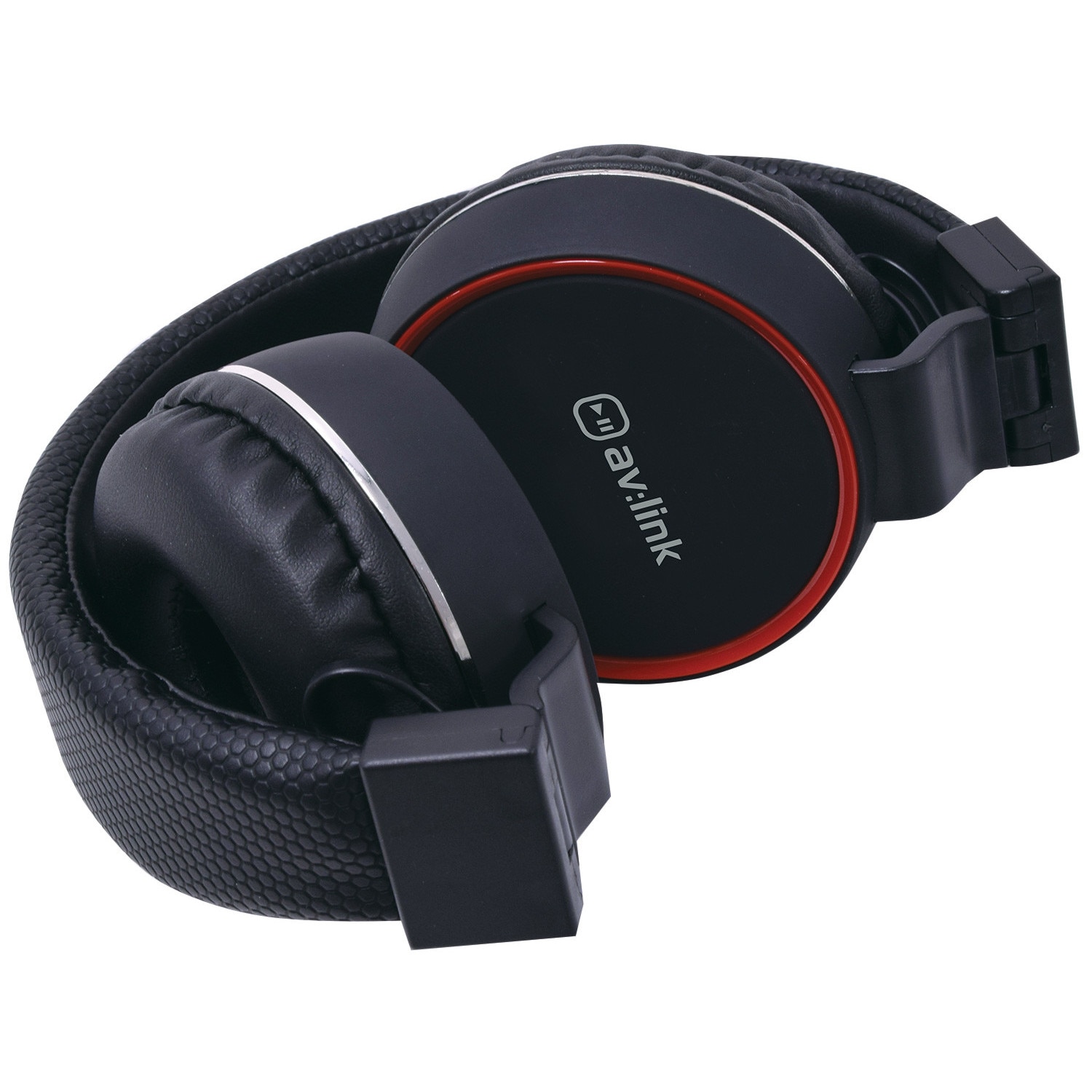 Casti on ear cu fir si microfon AV:Link PH10-BLK