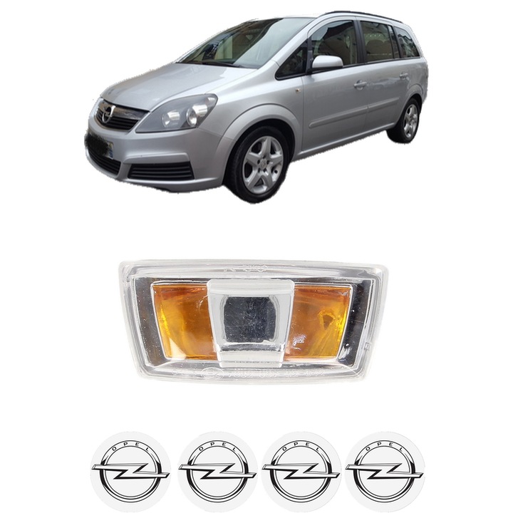 Semnalizator Partea Dreapta OPEL ZAFIRA B Box Body/MPV (A05) din 2005-2015, Auto, Blic, 4 Stickere auto cu OPEL