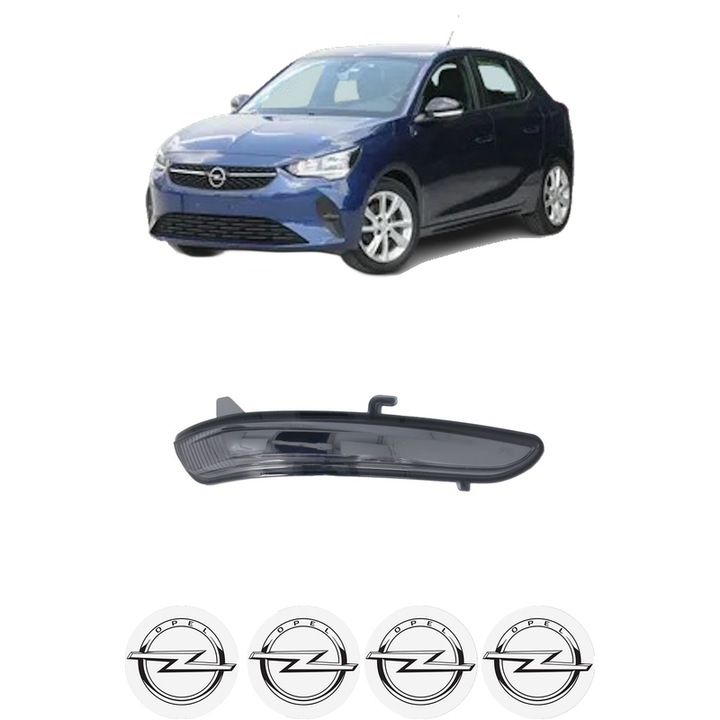 Indicator oglinda 0 Dreapta OPEL CORSA F Hatchback Van din 2019, Auto, Blic, 4 Stickere auto cu OPEL